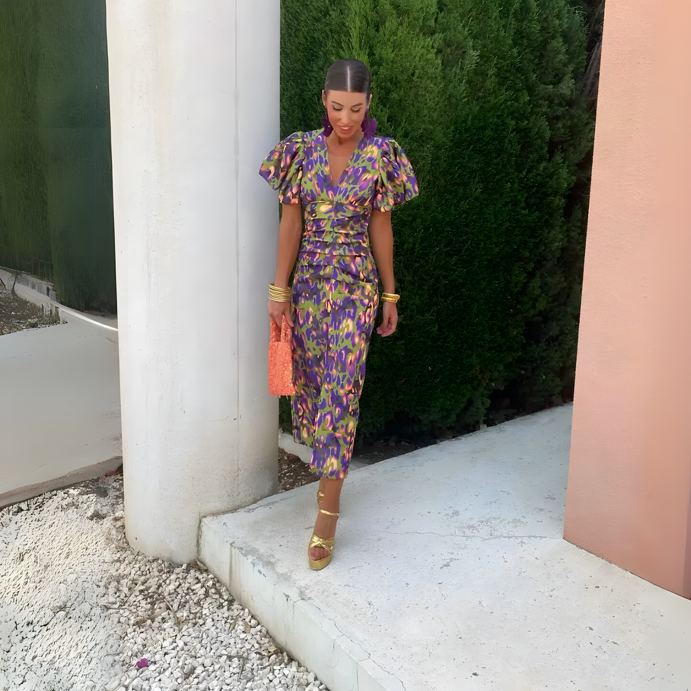 Krystyna | Vestido Colorido