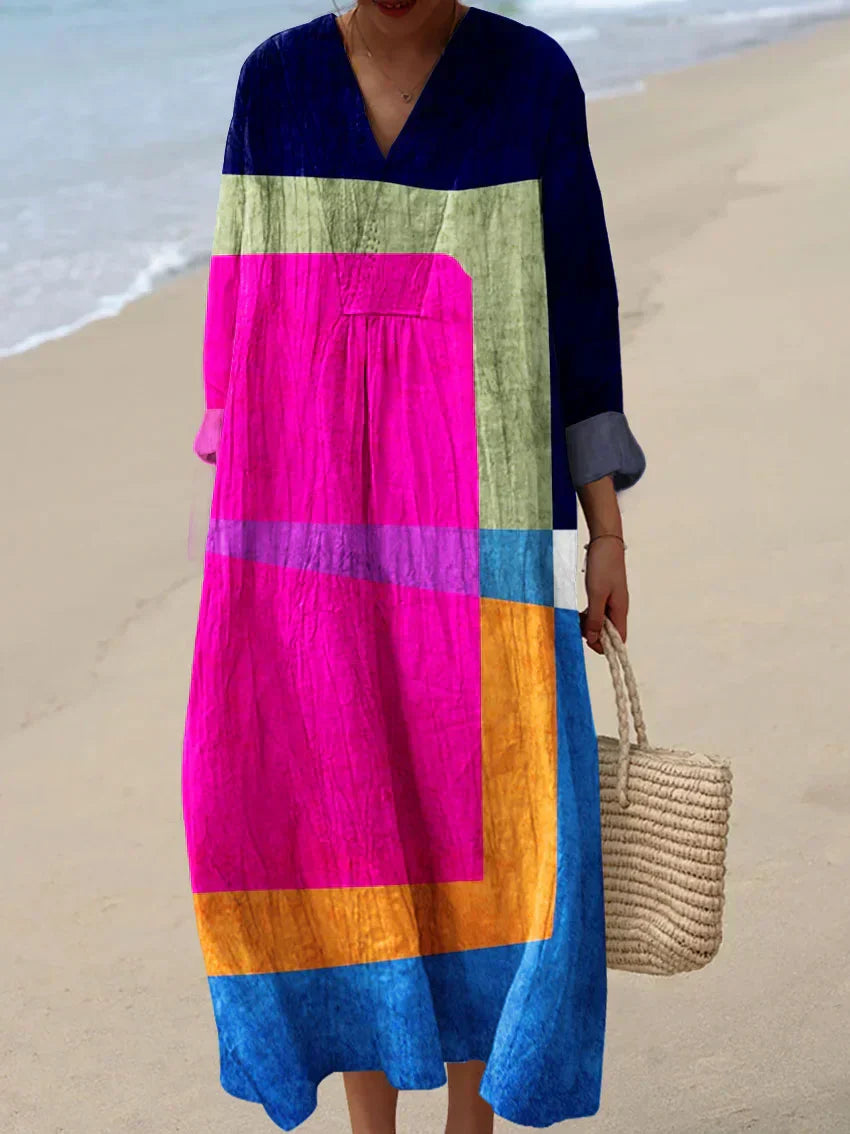 Vestido Vibrante Feminino - Jean