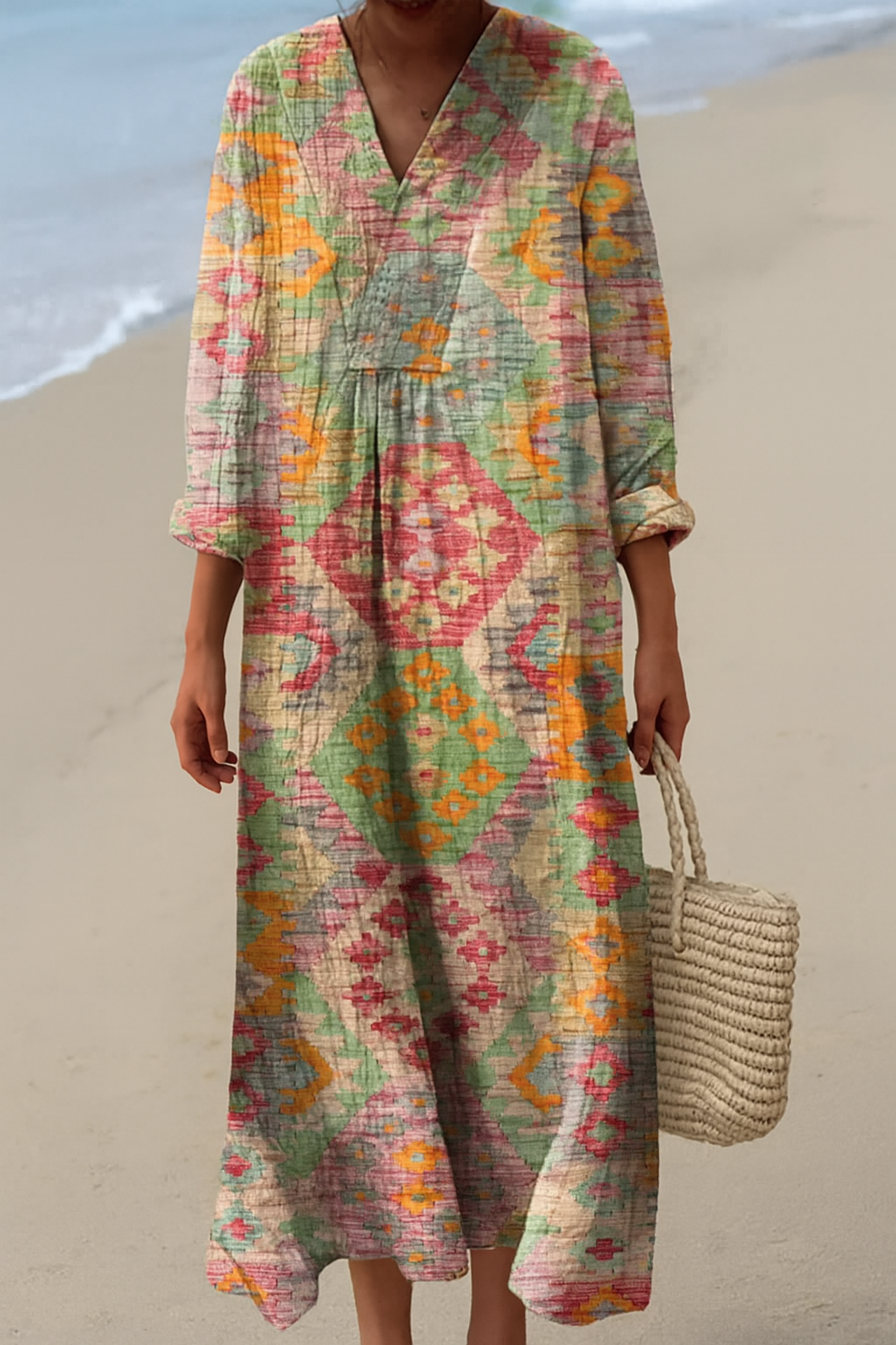 Virginia - Vestido Impresso Brisa de Verão