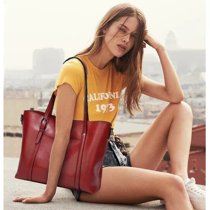 Kelley | Luxuosa Bolsa de Couro Vegana
