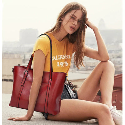 Kelley | Luxuosa Bolsa de Couro Vegana