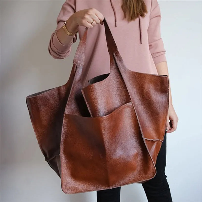 Laura | Bolsa de Couro Vintage-Vegan