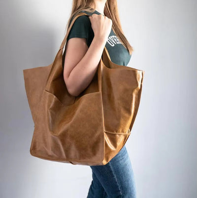Laura | Bolsa de Couro Vintage-Vegan
