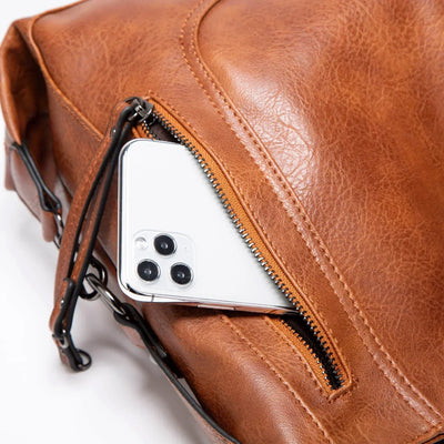 Priscilla - Bolsa de Couro Vintage-Vegana