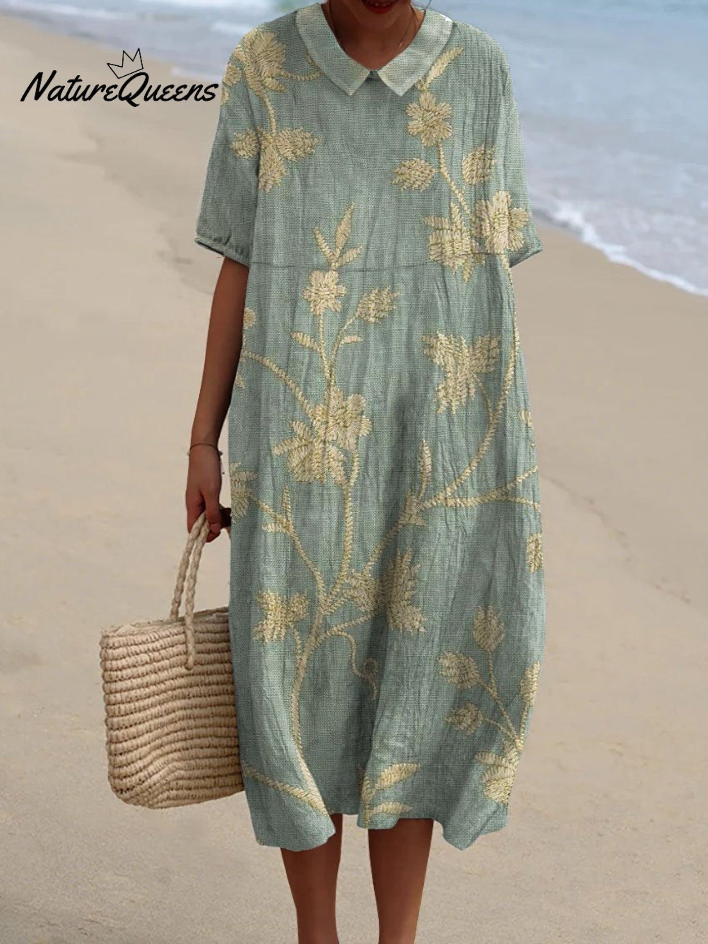 Merel | Vestido Floral Vintage - Edição Limitada