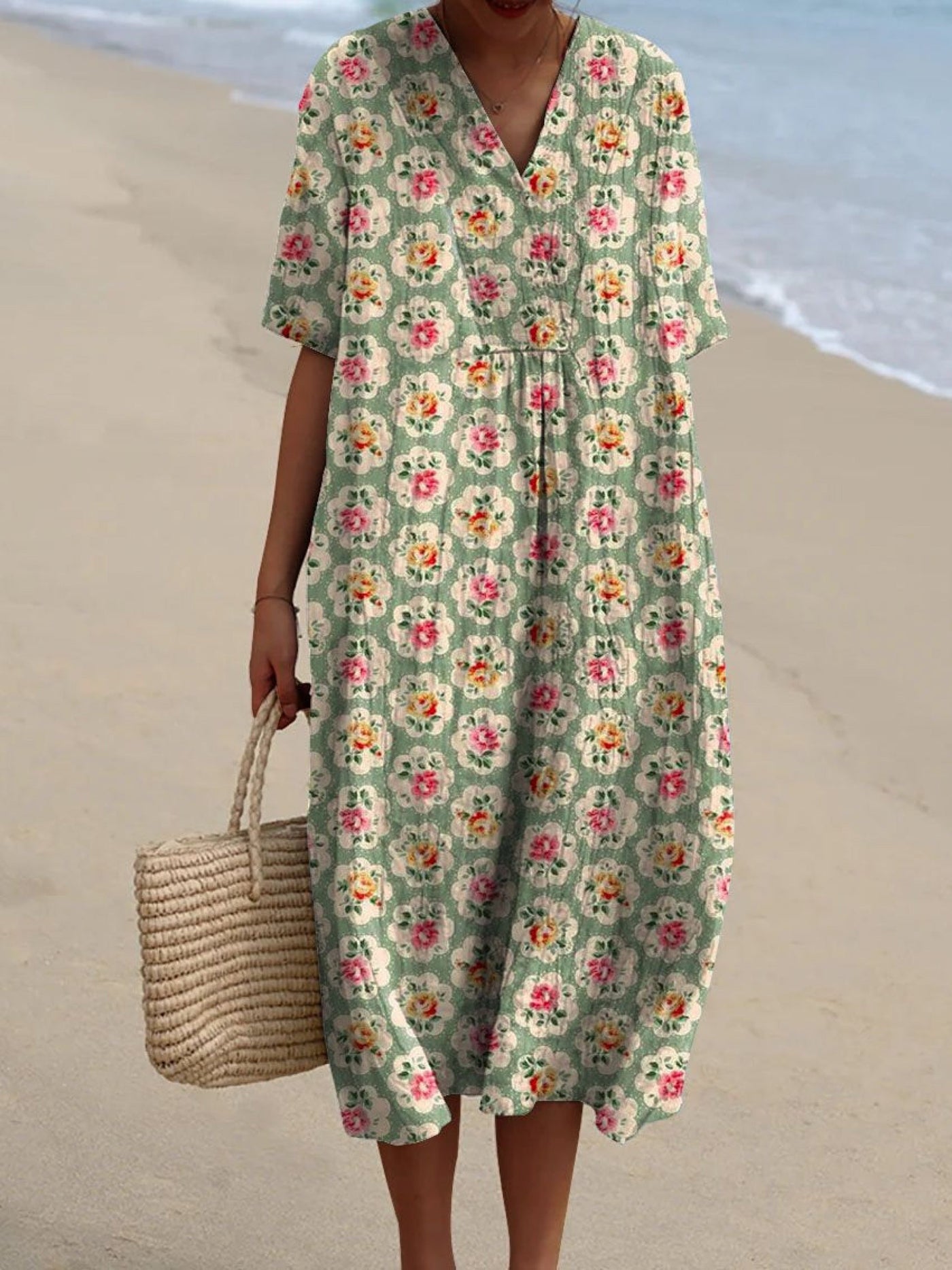 Femke | Vestido Floral Vintage - Edição Limitada