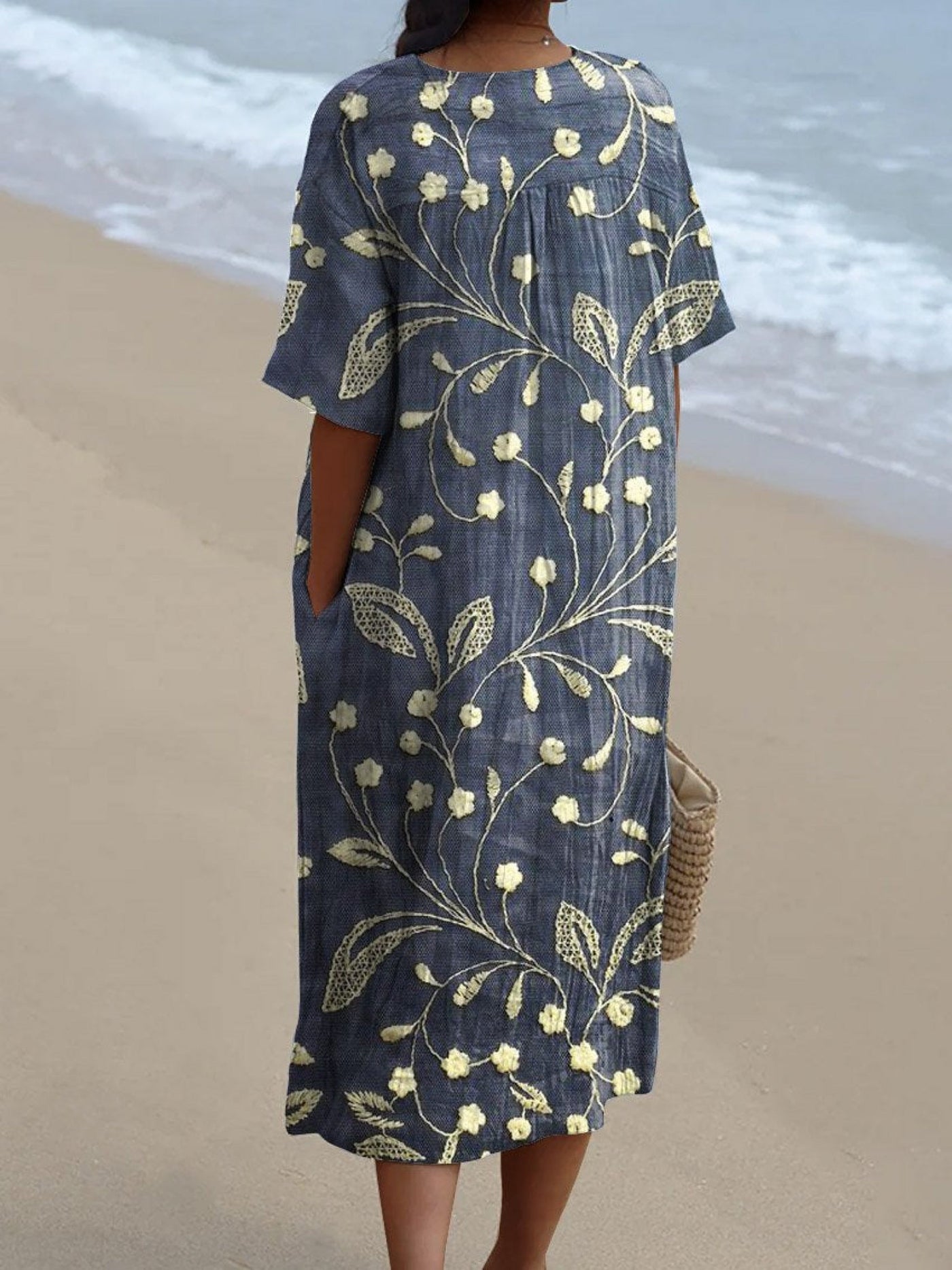 Lieke | Vestido Floral Vintage – Edição Limitada