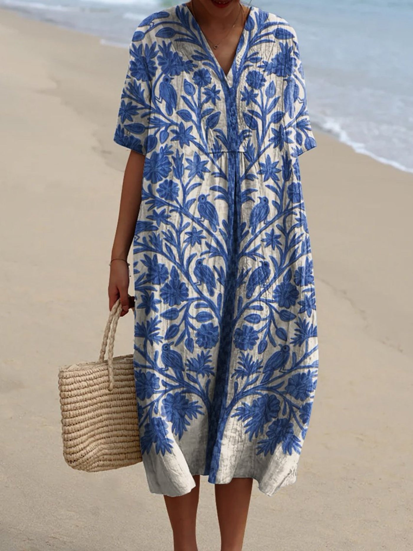 Anouk | Vestido Floral Vintage - Edição Limitada